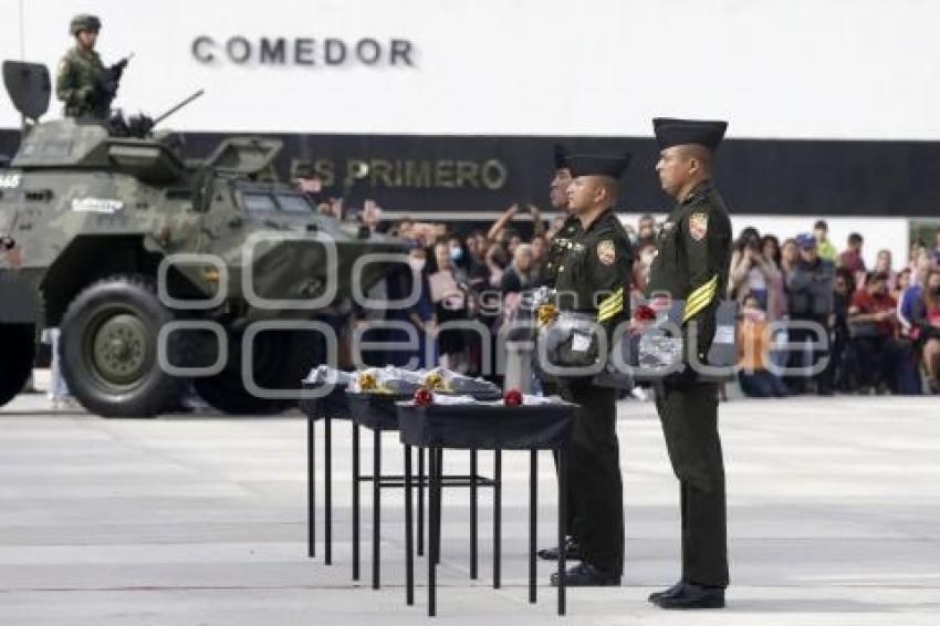 EJÉRCITO. CEREMONIA DE GRADUACIÓN