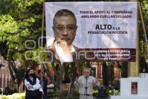 MANIFESTACIÓN ABELARDO CUELLAR