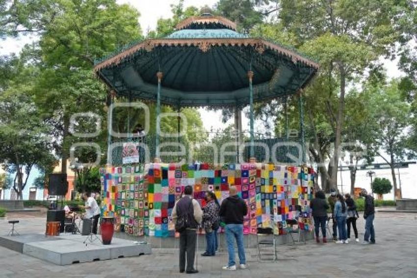 TLAXCALA . GRAFFITI BORDADO