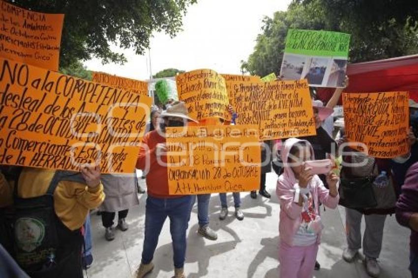 MANIFESTACIÓN . CENTRAL DE ABASTO