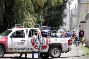 SAN MARTÍN TEXMELUCAN . EXPLOSIÓN