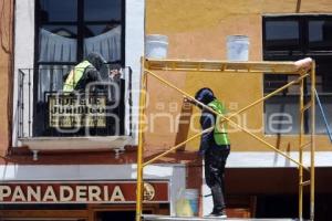 TLAXCALA . REHABILITACIÓN FACHADAS