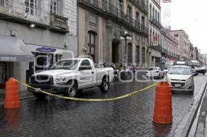 ZÓCALO . CIERRES VIALES