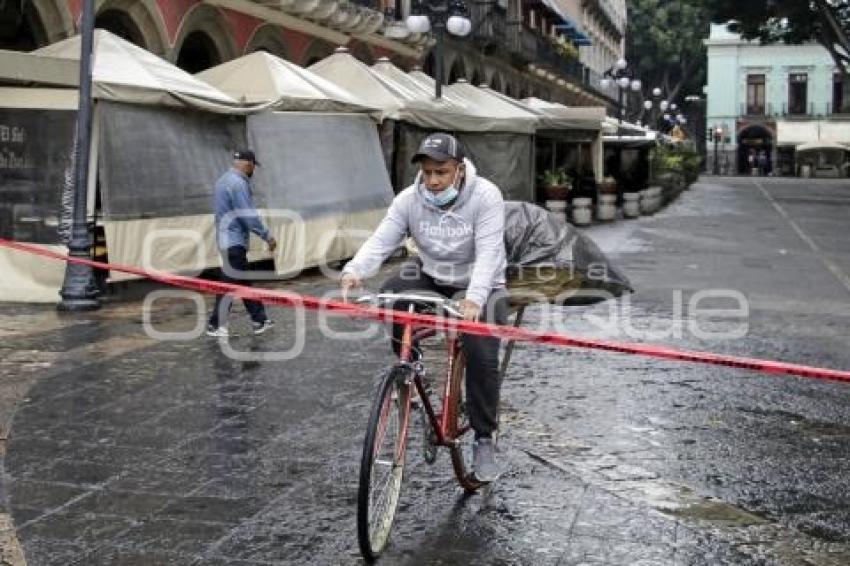 ZÓCALO . CIERRES VIALES