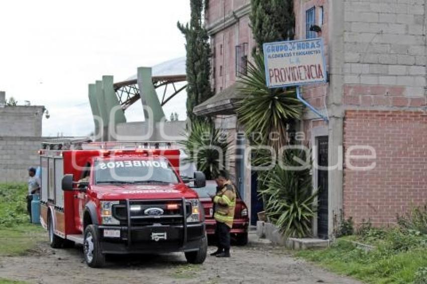 TLAXCALA . INCENDIO ANEXO