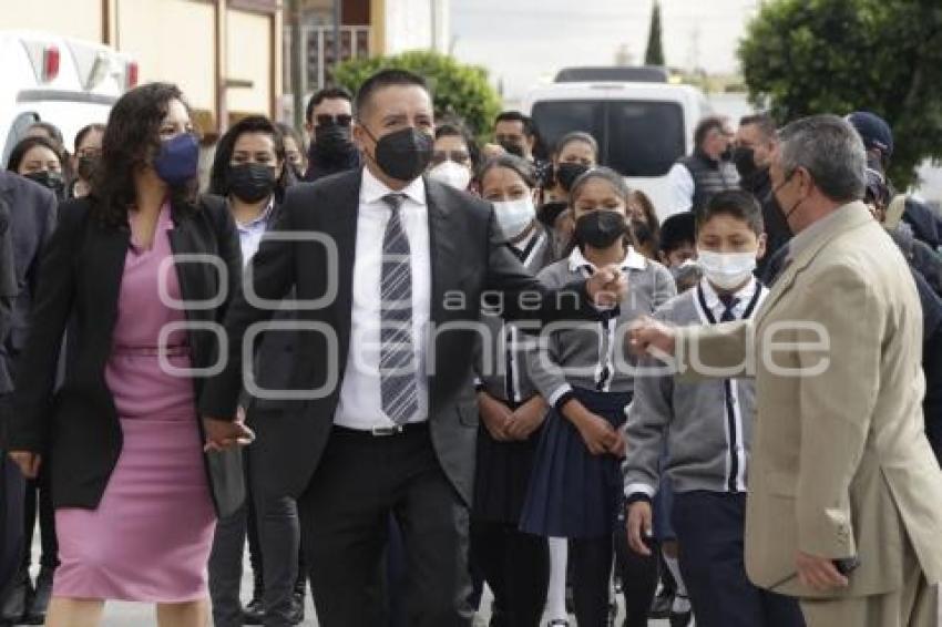 SAN ANDRÉS CHOLULA . CEREMONIA CÍVICA