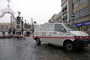 ZÓCALO . CIERRES VIALES