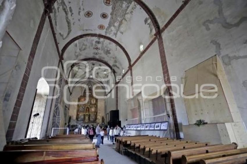 CUATINCHAN . RESTAURACIÓN EX CONVENTO