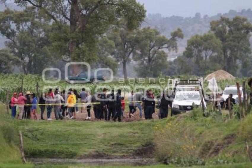 TLAXCALA . MUERTO EN JAGUEY