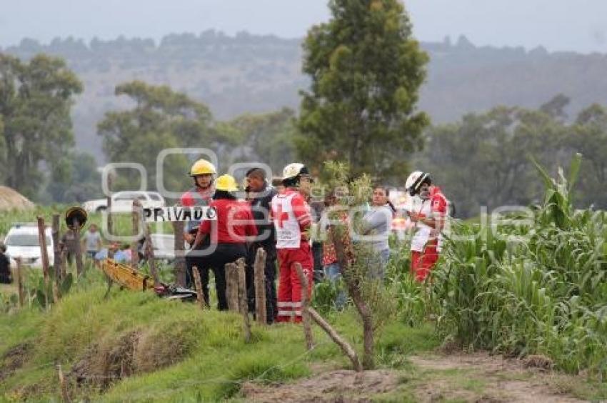 TLAXCALA . MUERTO EN JAGUEY