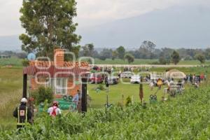 TLAXCALA . MUERTO EN JAGUEY