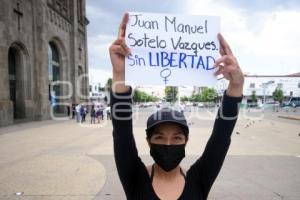 TLAXCALA . PROTESTA FEMINISTAS