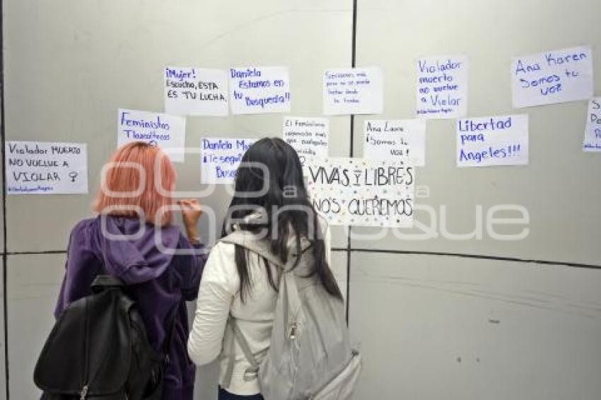 TLAXCALA . PROTESTA FEMINISTAS