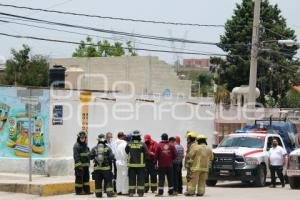 SEGURIDAD . EVACUACIÓN OLOR A GAS