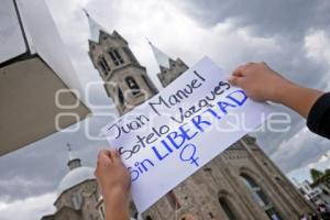 TLAXCALA . PROTESTA FEMINISTAS