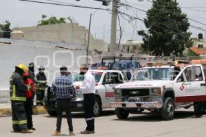 SEGURIDAD . EVACUACIÓN OLOR A GAS