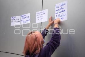 TLAXCALA . PROTESTA FEMINISTAS