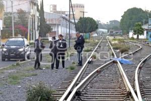 NOTA ROJA . ATROPELLADO TREN