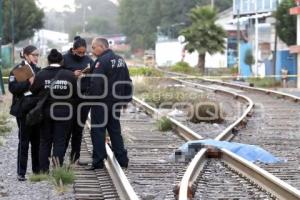 NOTA ROJA . ATROPELLADO TREN