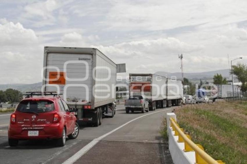 TEXMELUCAN . BLOQUEO ARCO NORTE