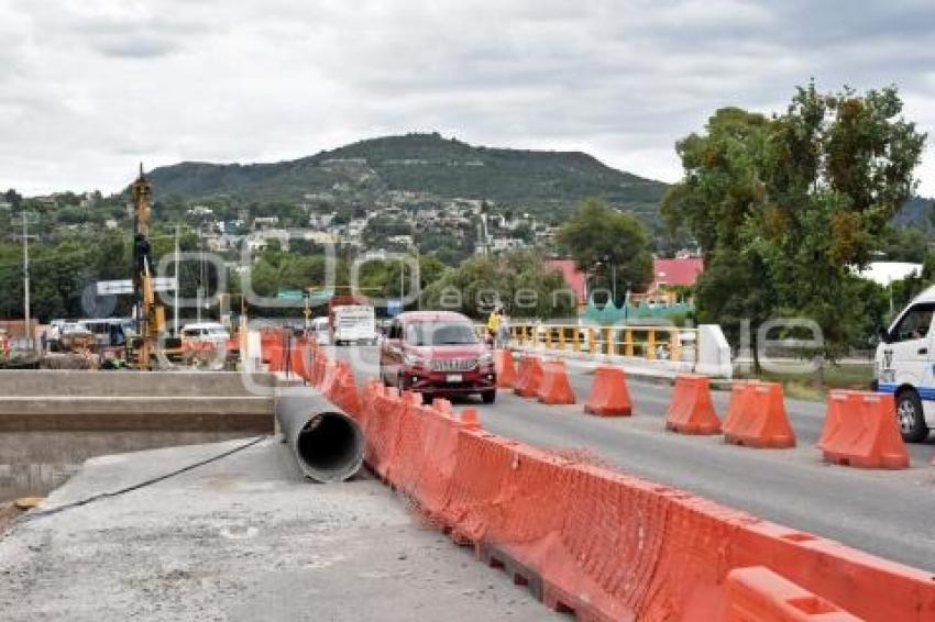 TLAXCALA . RECONSTRUCCIÓN PUENTE