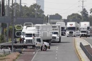 TEXMELUCAN . BLOQUEO ARCO NORTE