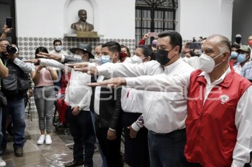 CNC . PROTESTA DIRIGENCIA ESTATAL