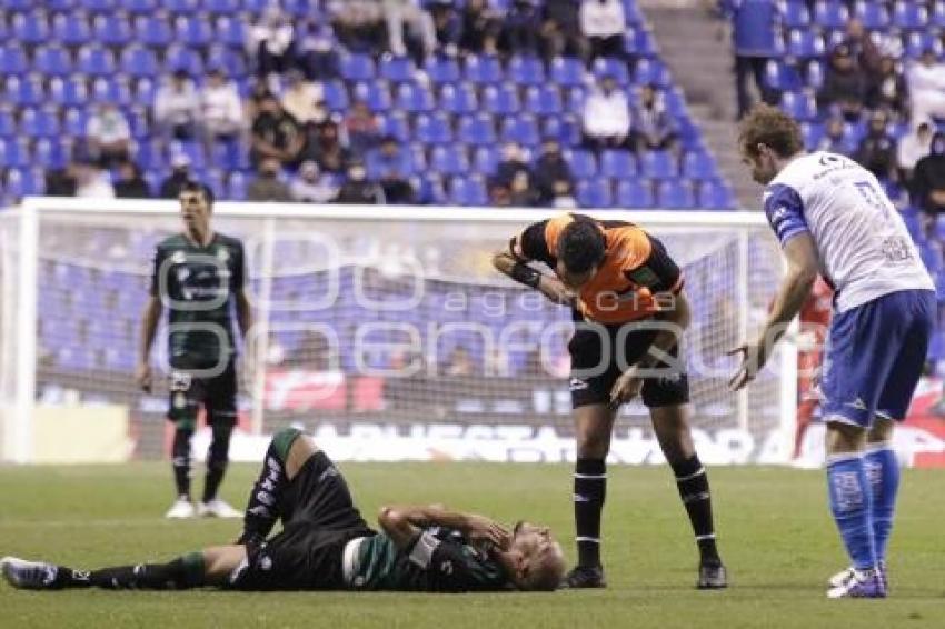 FÚTBOL . CLUB PUEBLA VS SANTOS