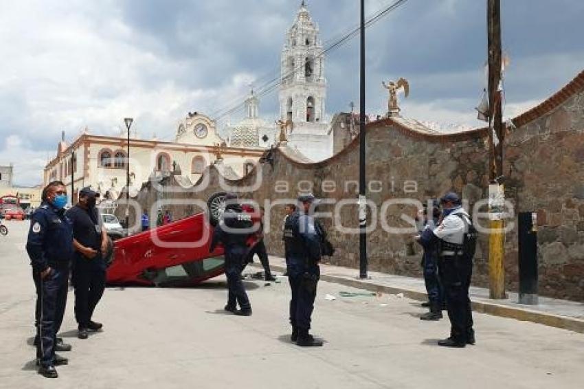 TLAXCALA . INTENTO DE LINCHAMIENTO