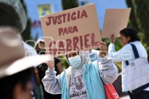 TLAXCALA . PROTESTA XICOHTZINCO