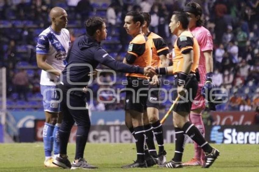 FÚTBOL . CLUB PUEBLA VS SANTOS