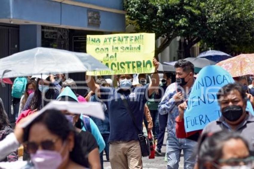 TLAXCALA . PROTESTA JUBILADOS