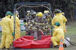 SEGURIDAD . SIMULACRO EMERGENCIA QUÍMICA