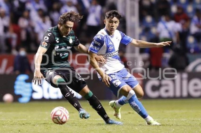 FÚTBOL . CLUB PUEBLA VS SANTOS