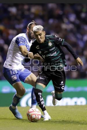 FÚTBOL . CLUB PUEBLA VS SANTOS