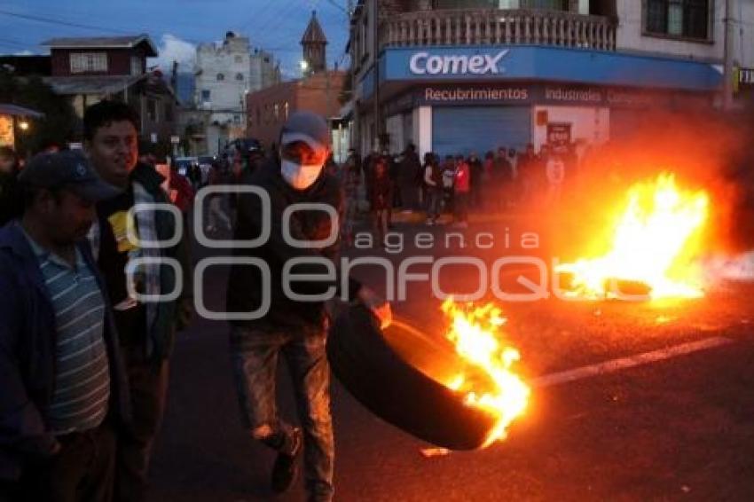 TLAXCALA . INTENTO DE LINCHAMIENTO