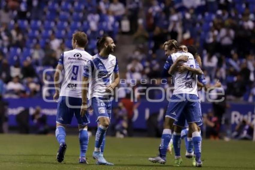 FÚTBOL . CLUB PUEBLA VS SANTOS