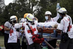 SEGURIDAD . SIMULACRO EMERGENCIA QUÍMICA