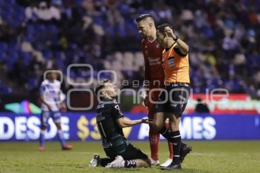 FÚTBOL . CLUB PUEBLA VS SANTOS