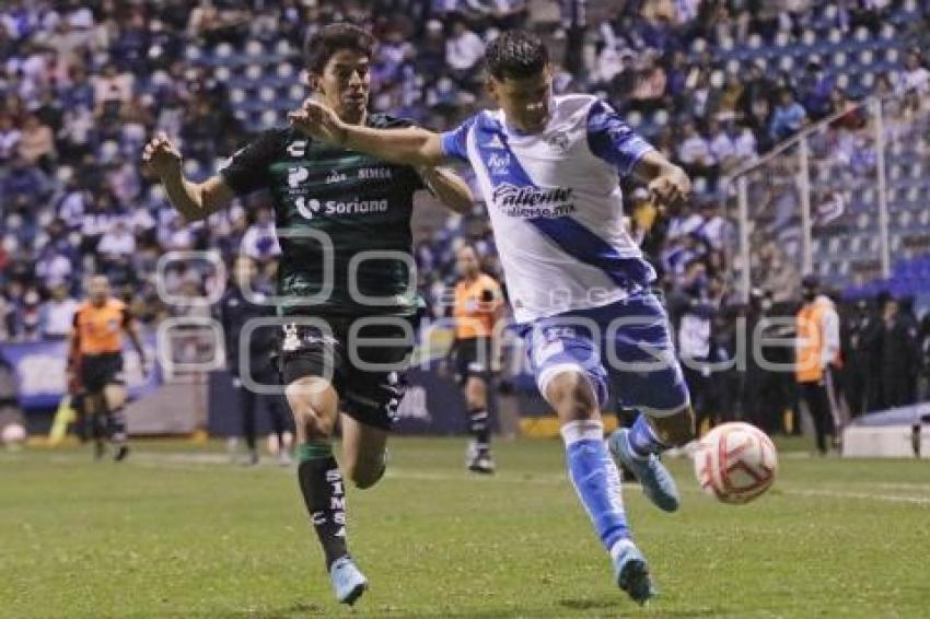 FÚTBOL . CLUB PUEBLA VS SANTOS