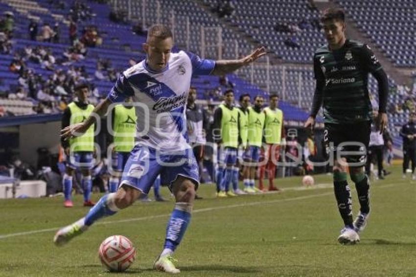 FÚTBOL . CLUB PUEBLA VS SANTOS