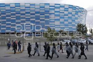 FÚTBOL . CLUB PUEBLA VS SANTOS