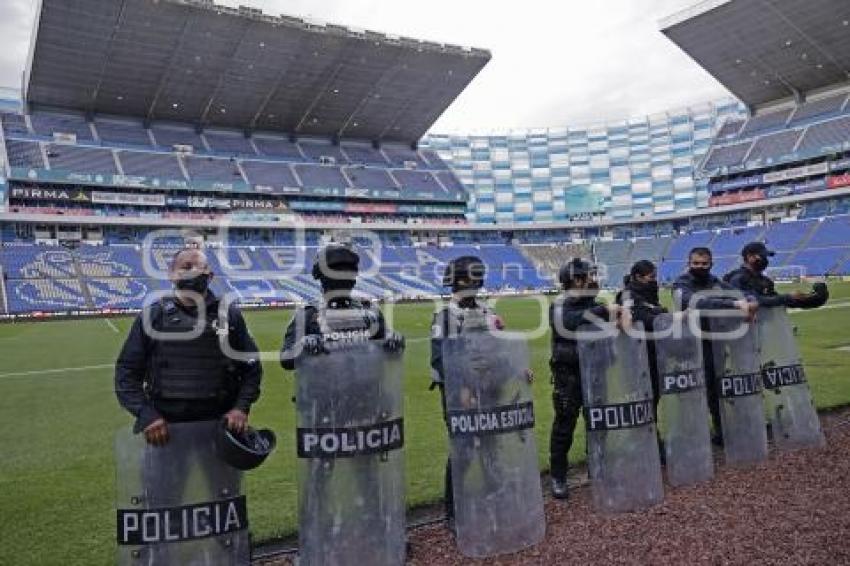 FÚTBOL . CLUB PUEBLA VS SANTOS