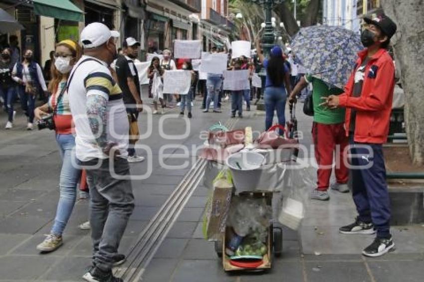 MANIFESTACIÓN  AMBULANTES