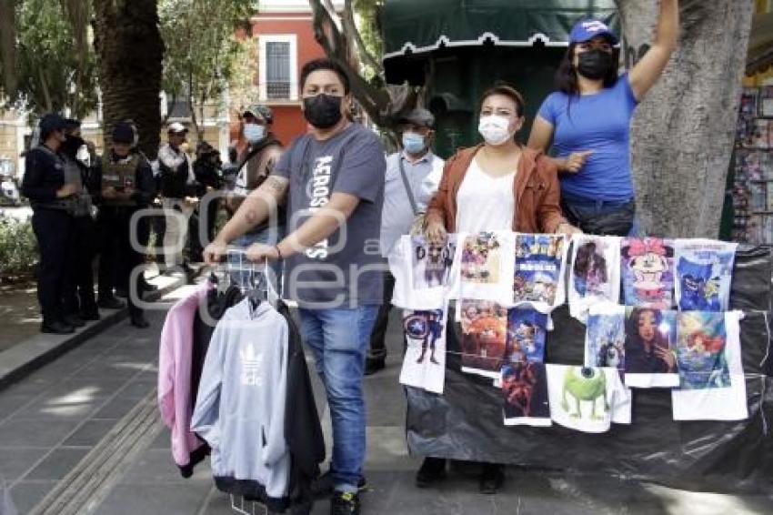 MANIFESTACIÓN  AMBULANTES