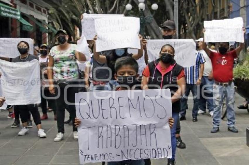 MANIFESTACIÓN  AMBULANTES