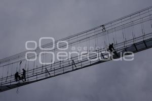 PUENTE DE CRISTAL . AFECTACIONES