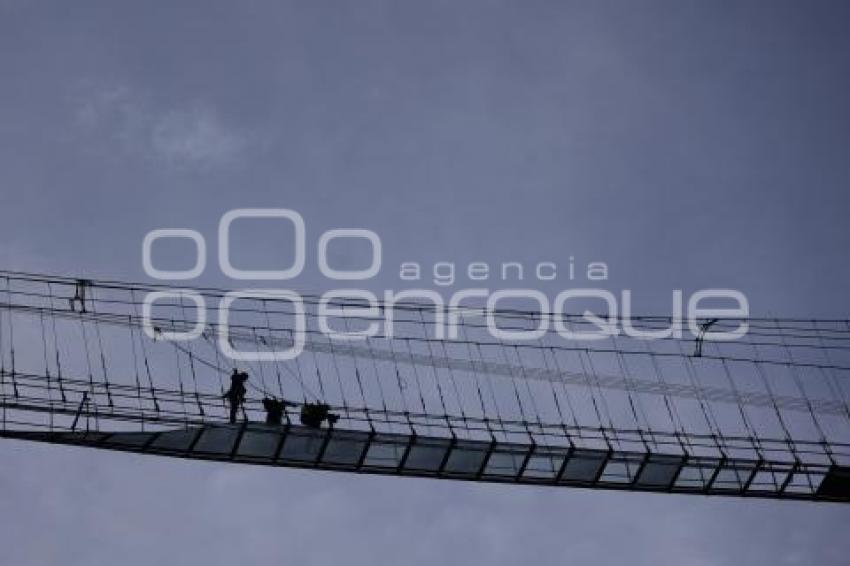 PUENTE DE CRISTAL . AFECTACIONES