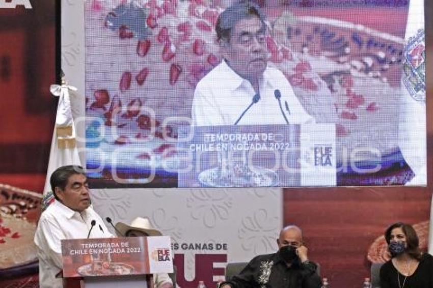 TEMPORADA DE CHILE EN NOGADA