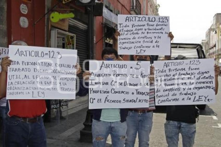 MANIFESTACIÓN AMBULANTES